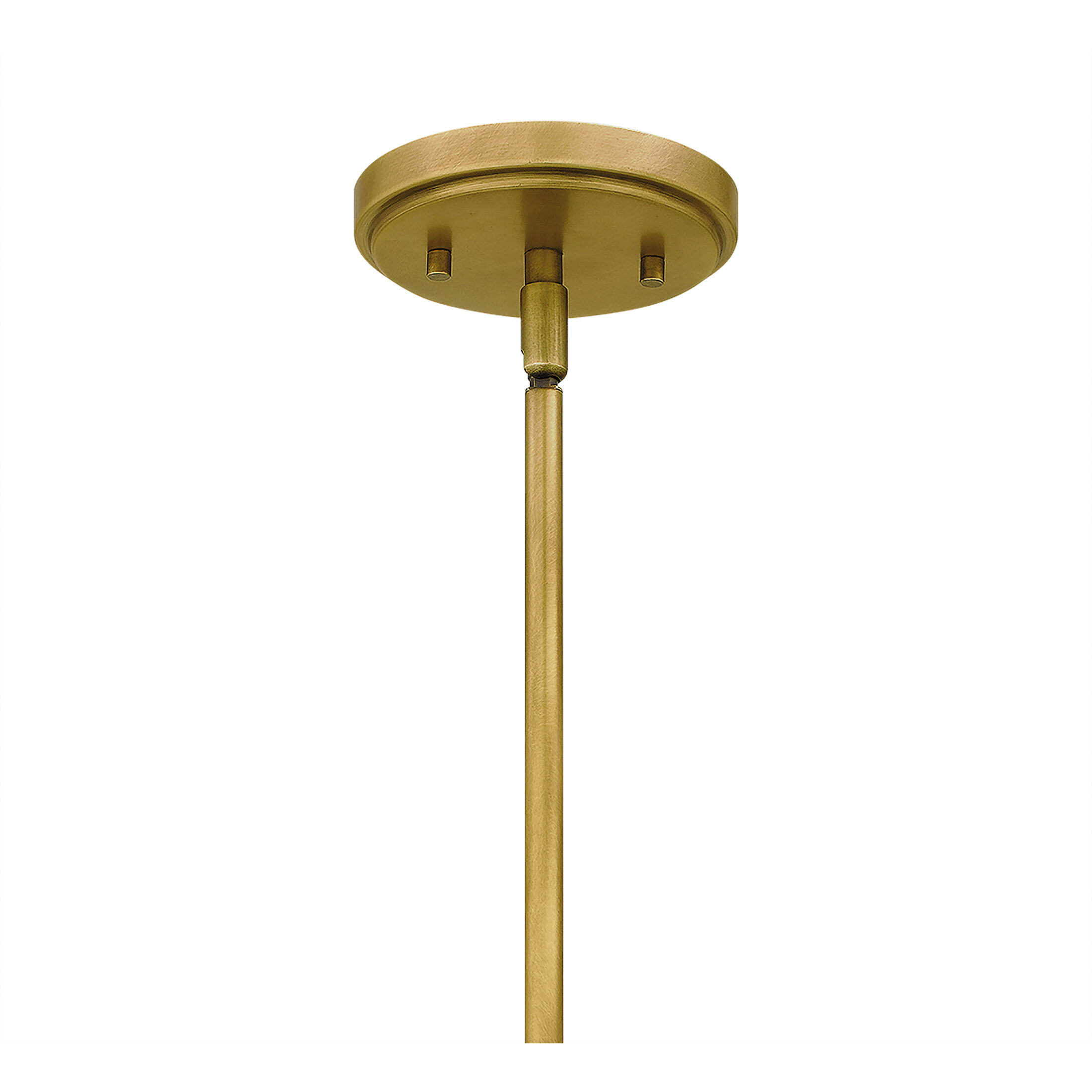 Webster 1 Light 12 inch Weathered Brass Mini Pendant Ceiling Light, Small
