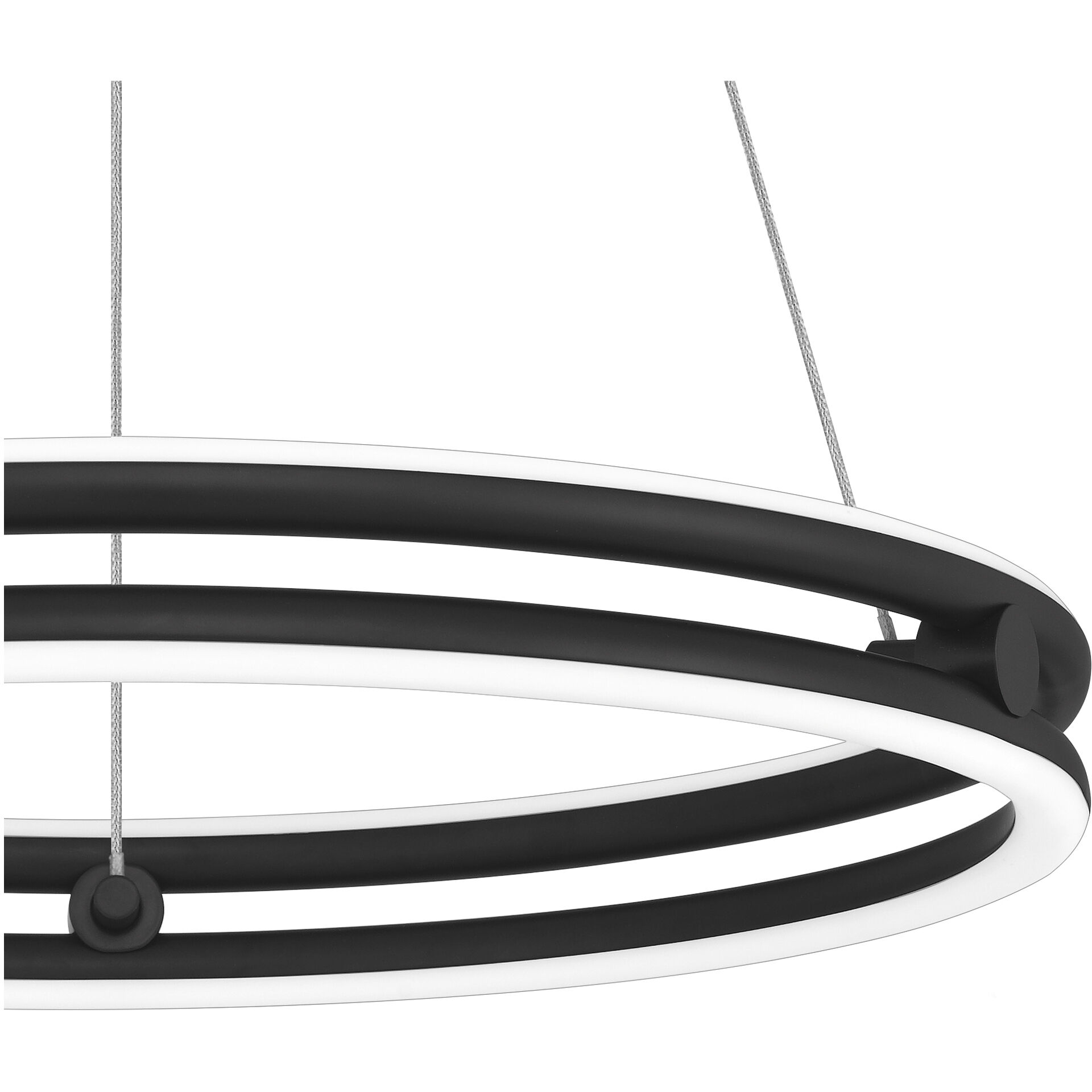 Graves LED 20 inch Matte Black Pendant Ceiling Light