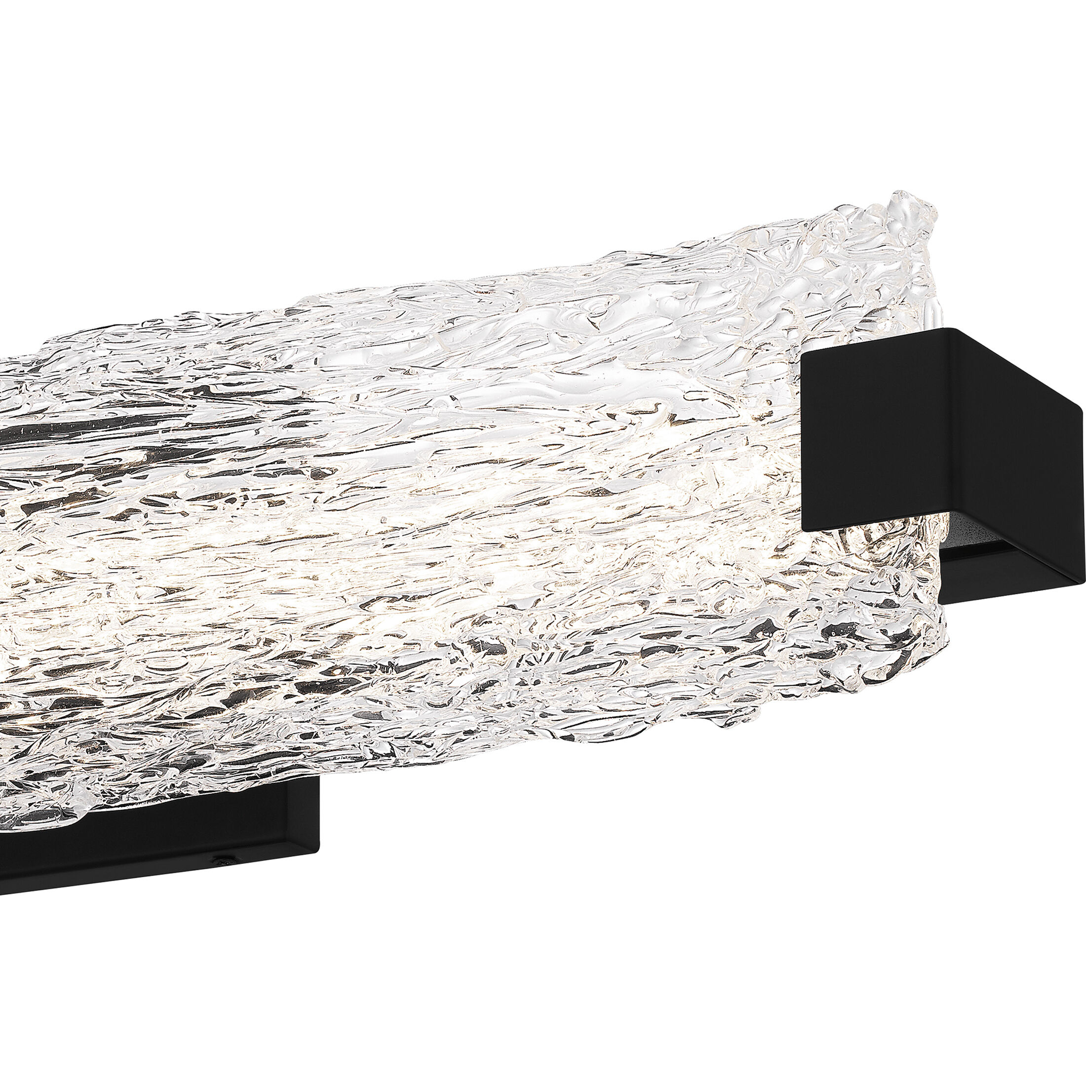 Winter LED 24 inch Matte Black Bath Light Wall Light