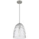 Whitmore 1 Light 10 inch Brushed Nickel Mini Pendant Ceiling Light