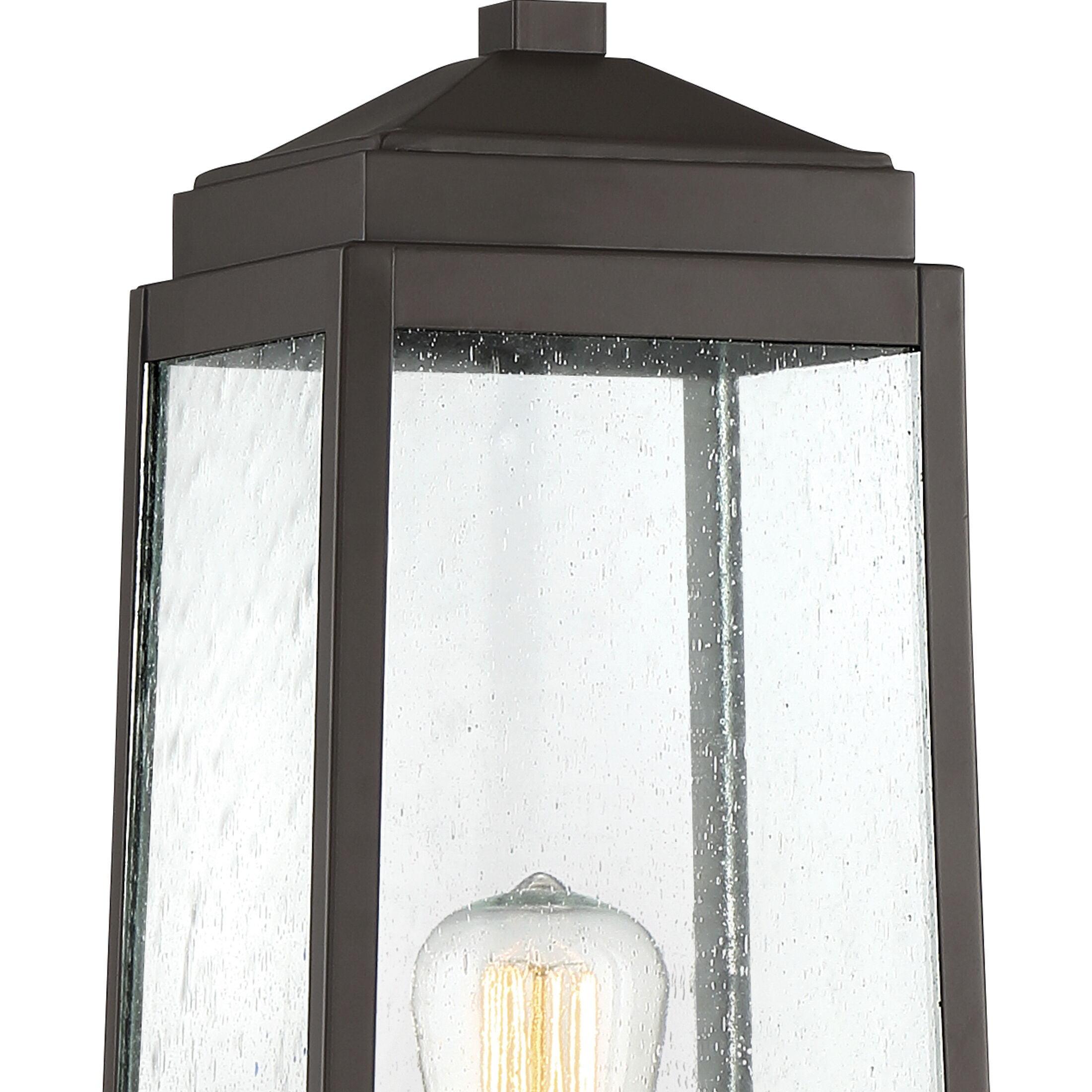 Ravenel 1 Light 20 inch Western Bronze Outdoor Post Lantern