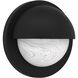 Harlowe 1 Light 8 inch Matte Black Outdoor Wall Lantern