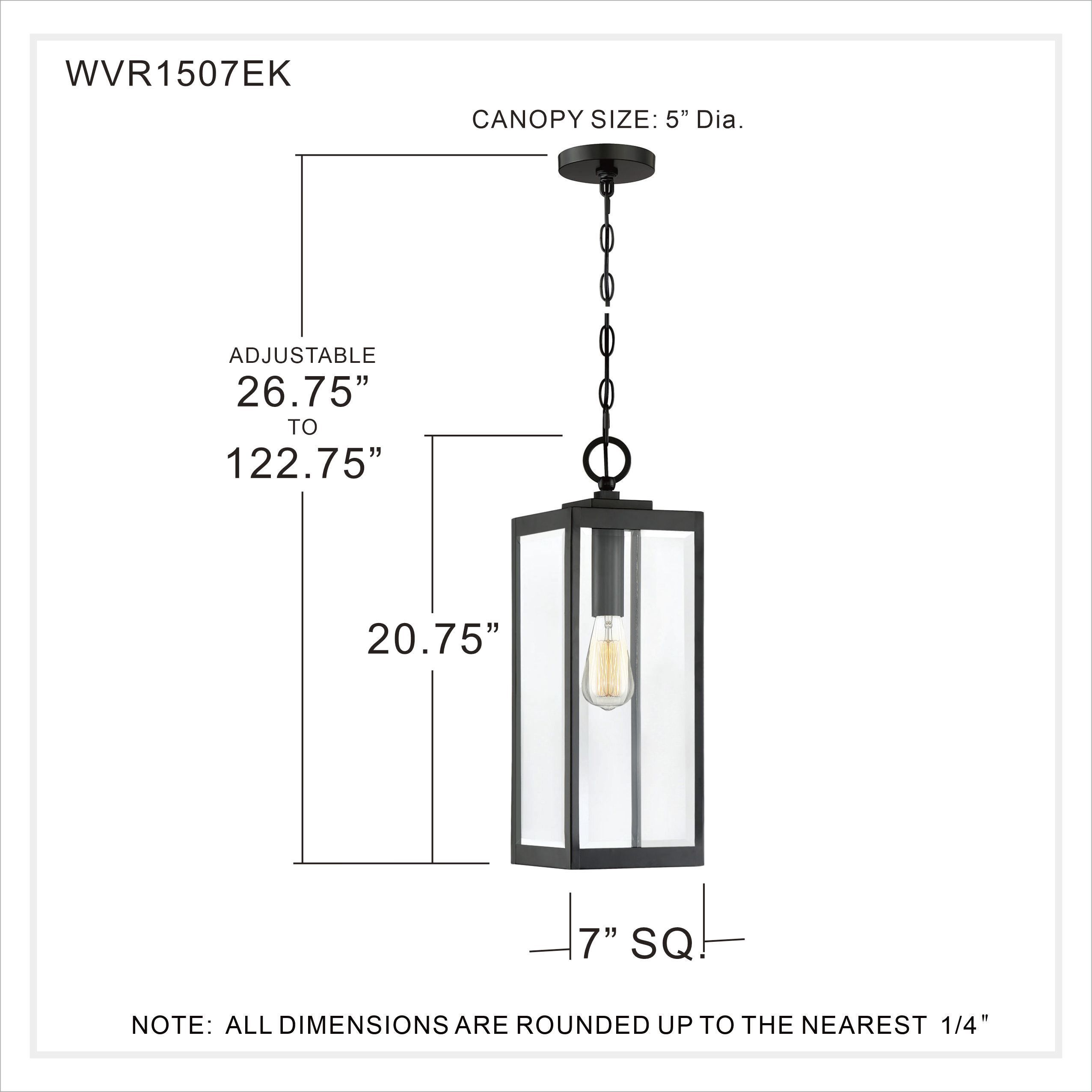 Westover 1 Light 7 inch Earth Black Mini Pendant Ceiling Light, Small