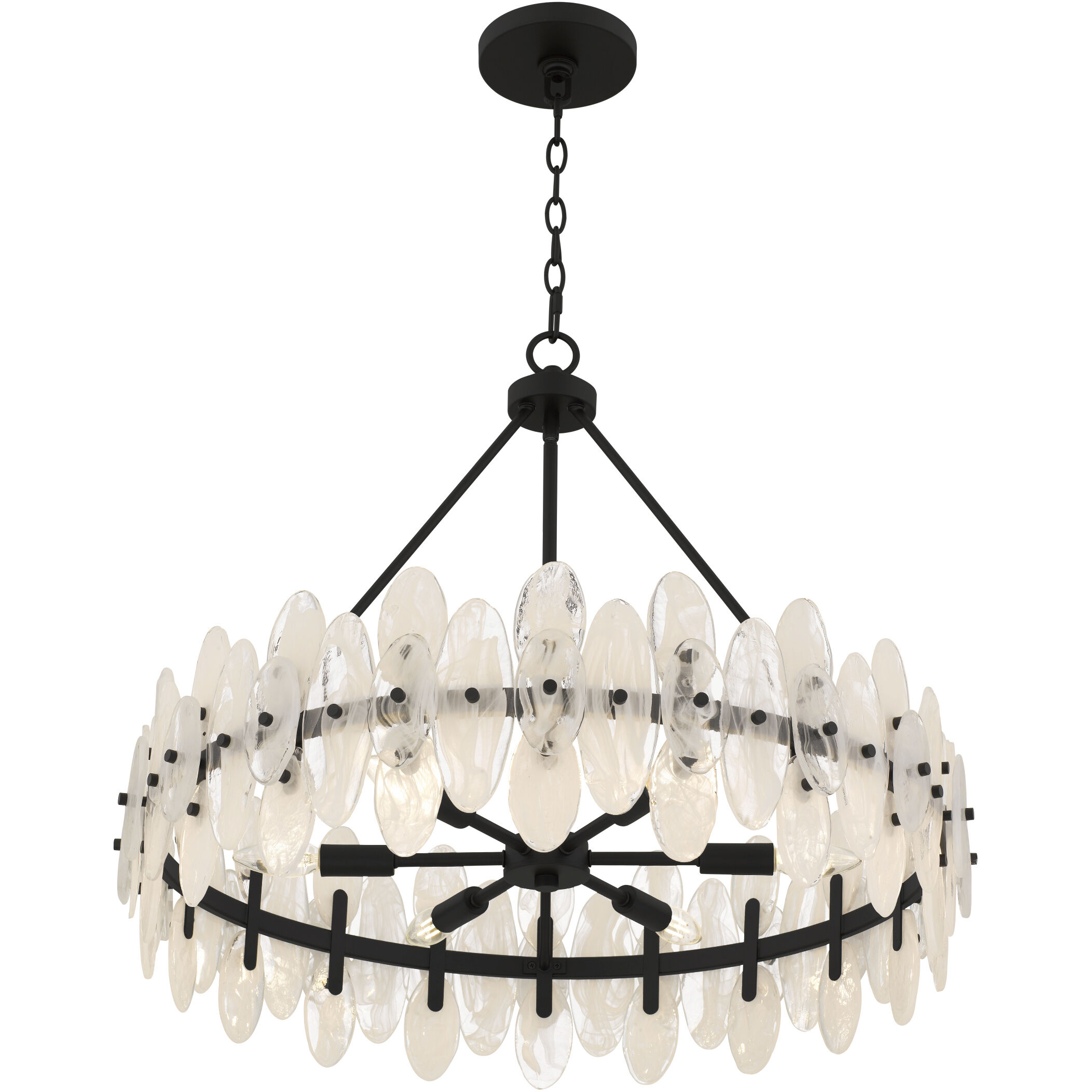 Abigail Pendant Ceiling Light in Matte Black