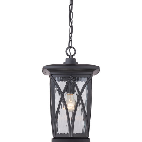 Grover 1 Light 11 inch Mystic Black Outdoor Hanging Lantern