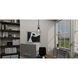 Singh 1 Light 8 inch Matte Black Mini Pendant Ceiling Light