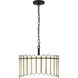Annabelle 3 Light 16.25 inch Matte Black Pendant Ceiling Light