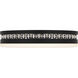Carey LED 16 inch Matte Black Flush Mount Ceiling Light, Medium