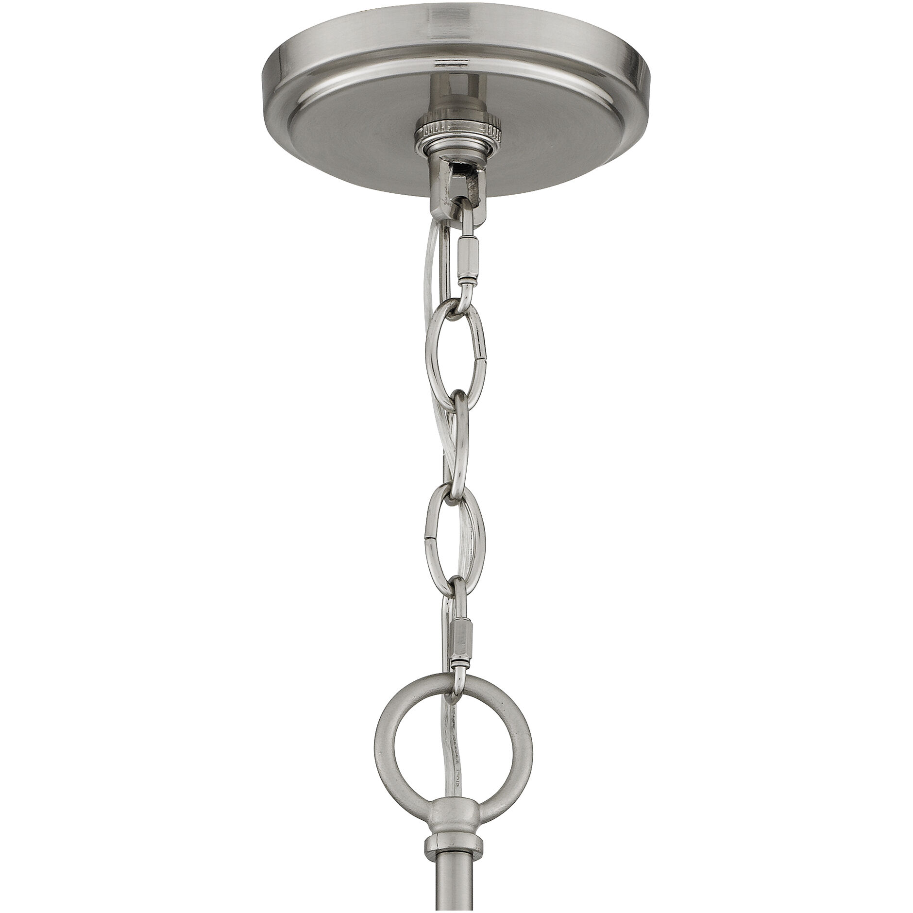 Acacia 5 Light 24 inch Brushed Nickel Chandelier Ceiling Light