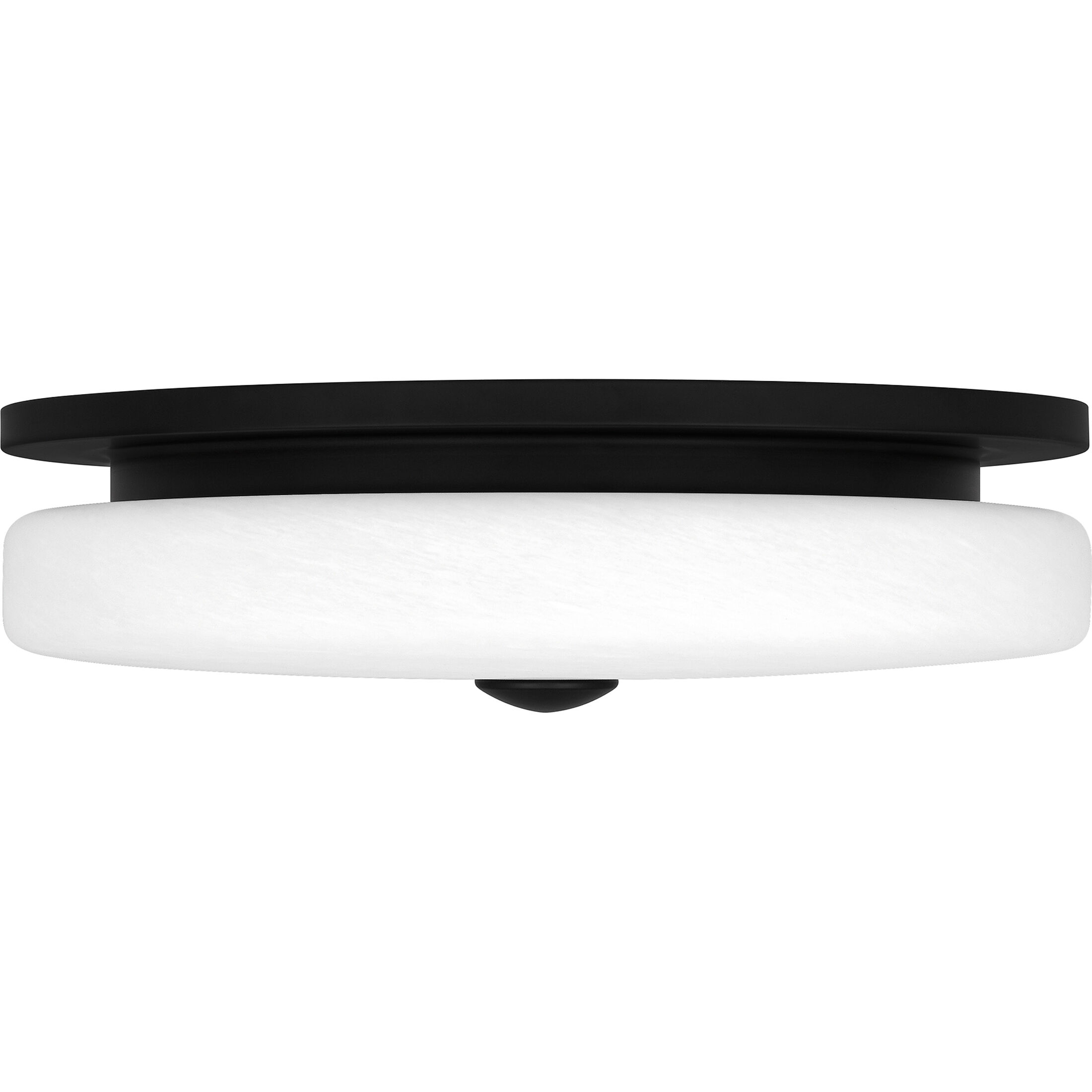 Tavani 15 inch Matte Black Flush Mount Ceiling Light