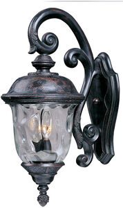 Carriage House DC 3 Light 27 inch Oriental Bronze Outdoor Wall Mount