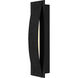 Onyx LED 18 inch Earth Black Outdoor Wall Lantern, Medium