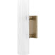 Curran Wall Sconce Wall Light in Bronze Gold, Small