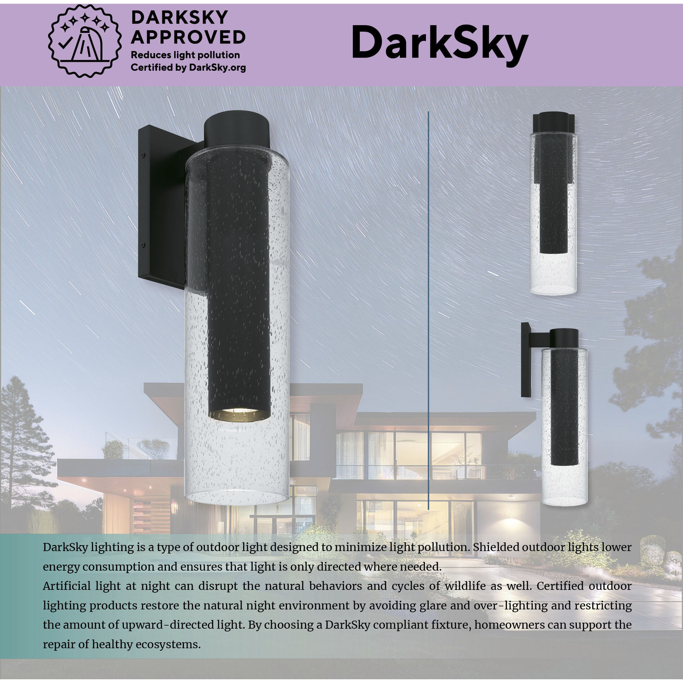 Sawyer LED 19.75 inch Matte Black Outdoor Wall Lantern, Large