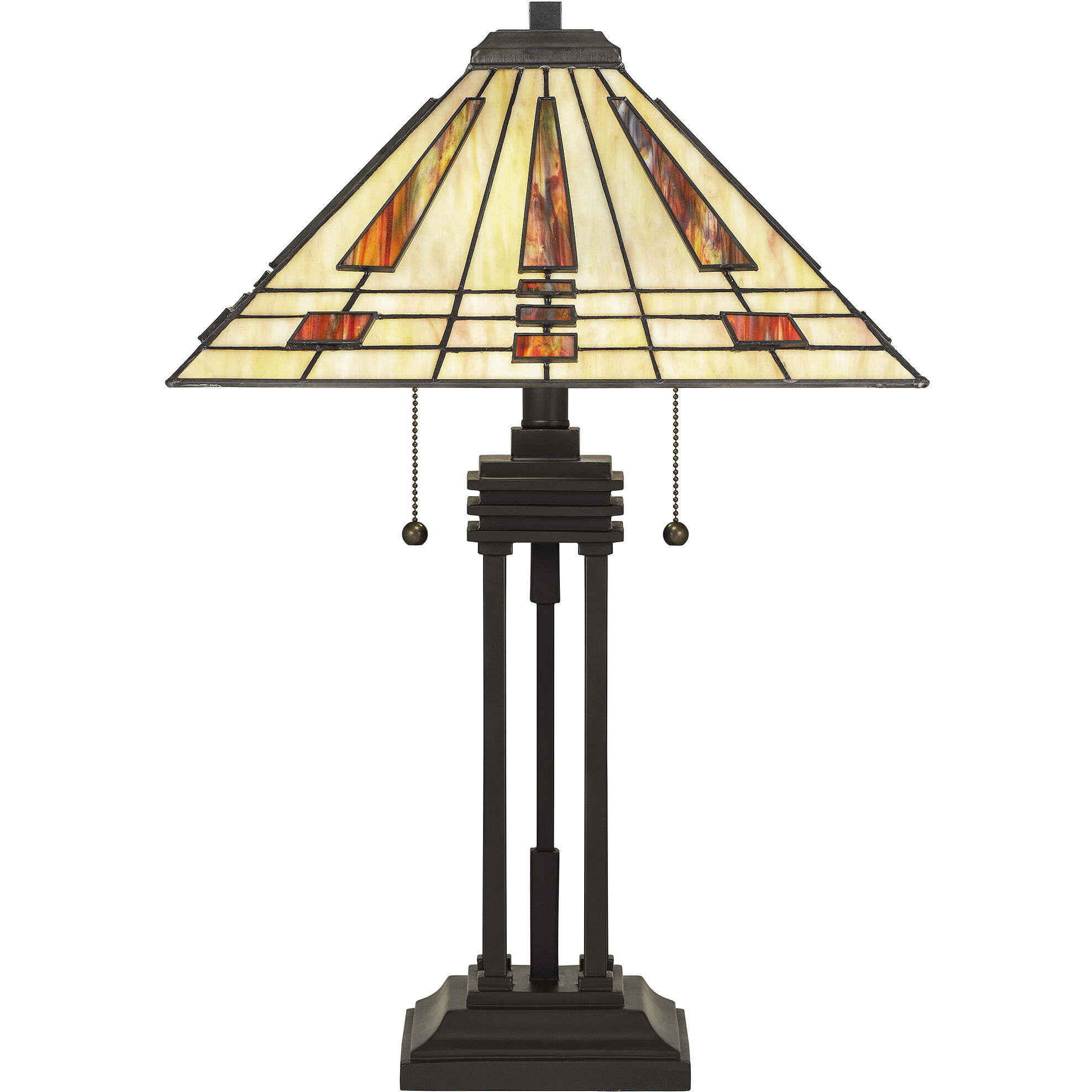 Stevie 24 inch 75 watt Western Bronze Table Lamp Portable Light