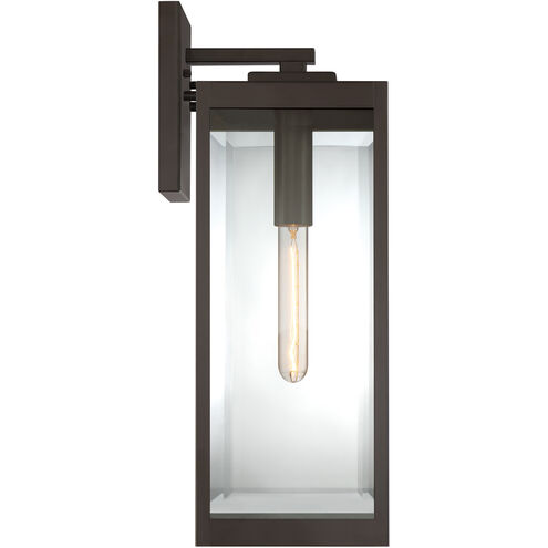 Westover 1 Light 20 inch Western Bronze Outdoor Wall Lantern