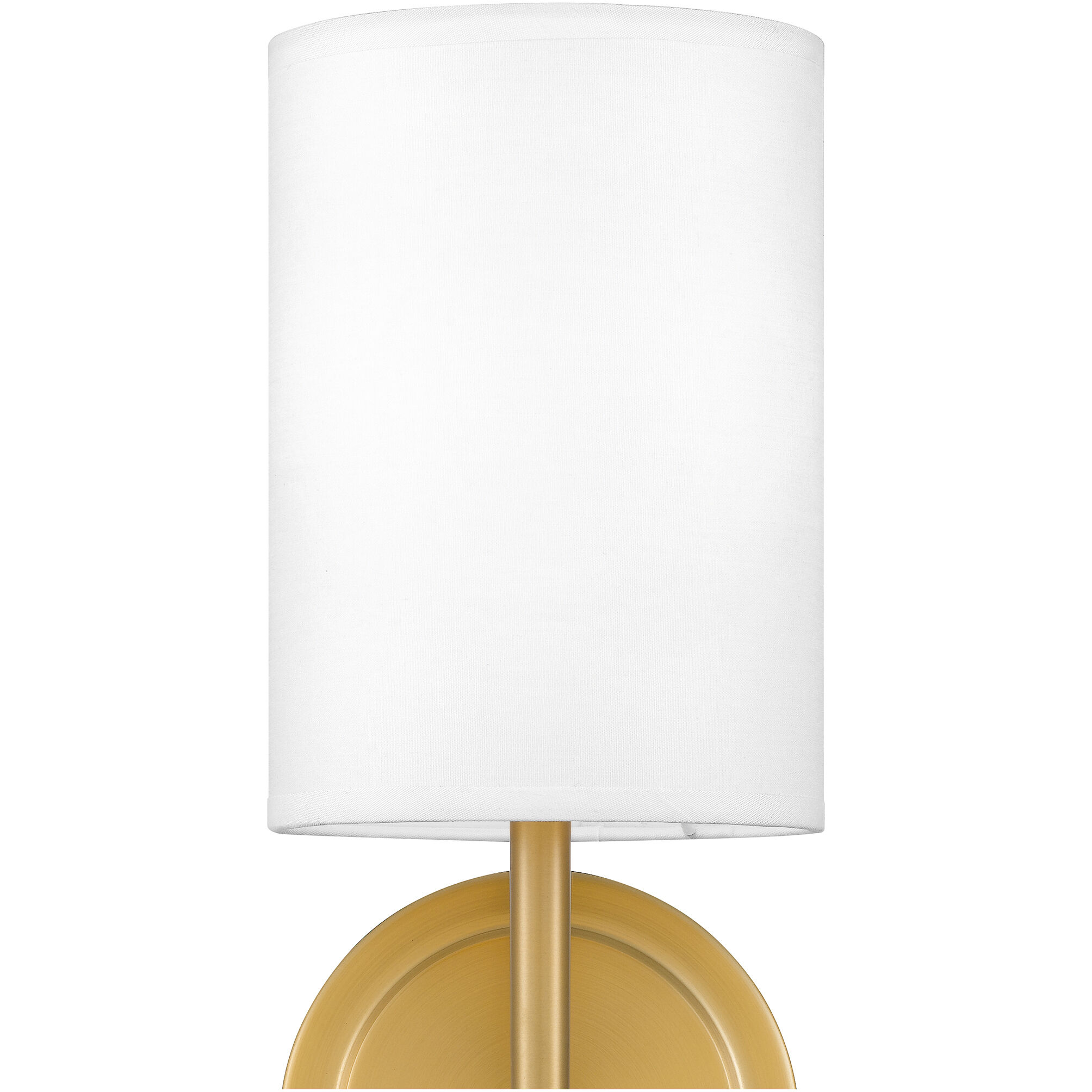 Monica Wall Sconce Wall Light in Aged Brass