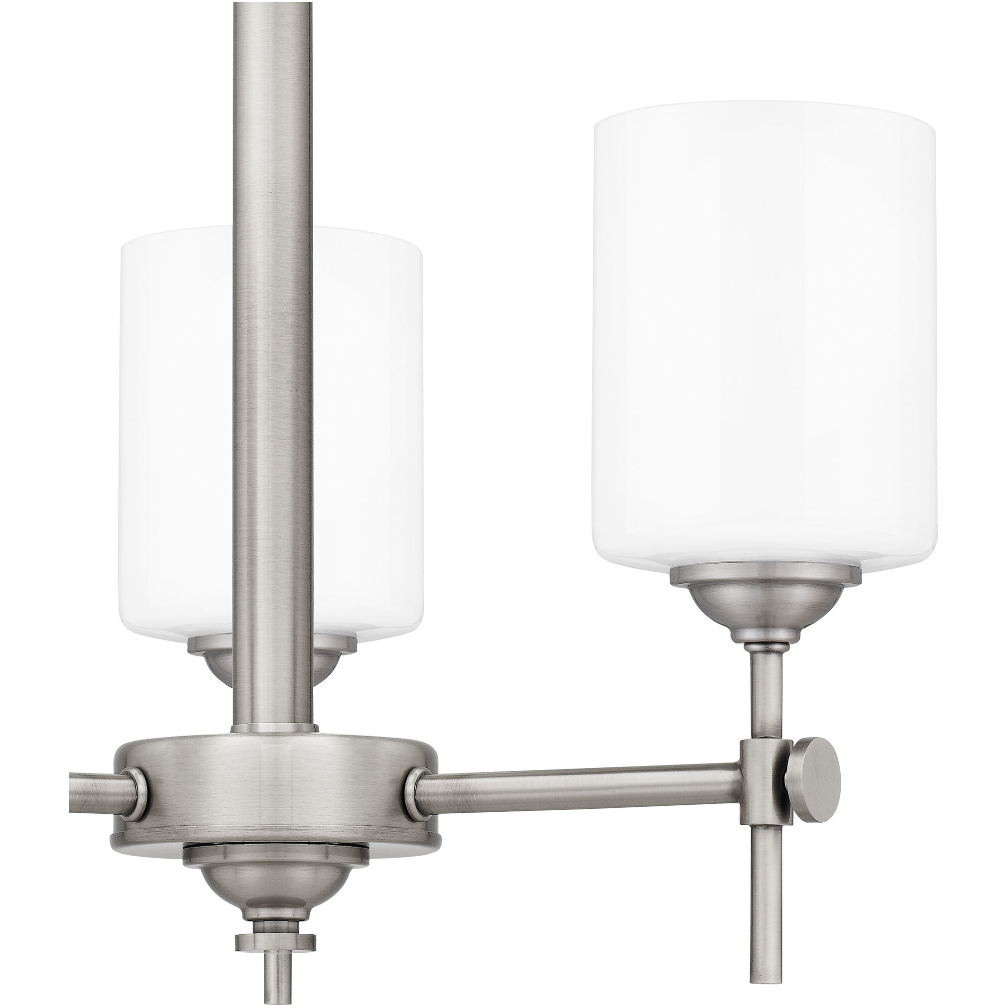 Aria 3 Light 17 inch Antique Polished Nickel Semi-Flush Mount Ceiling Light