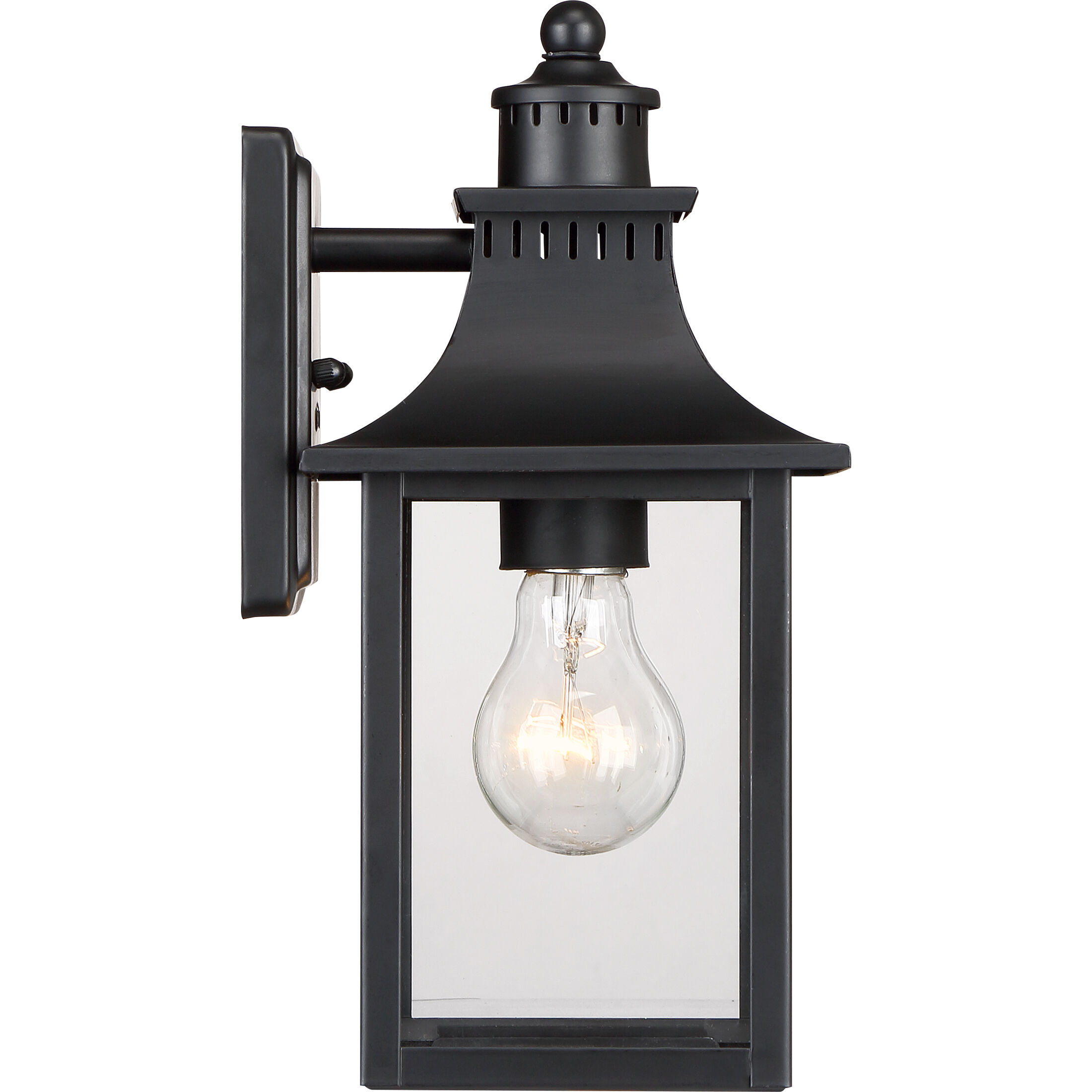 Quoizel CCR8406K Chancellor 1 Light 11 inch Mystic Black
