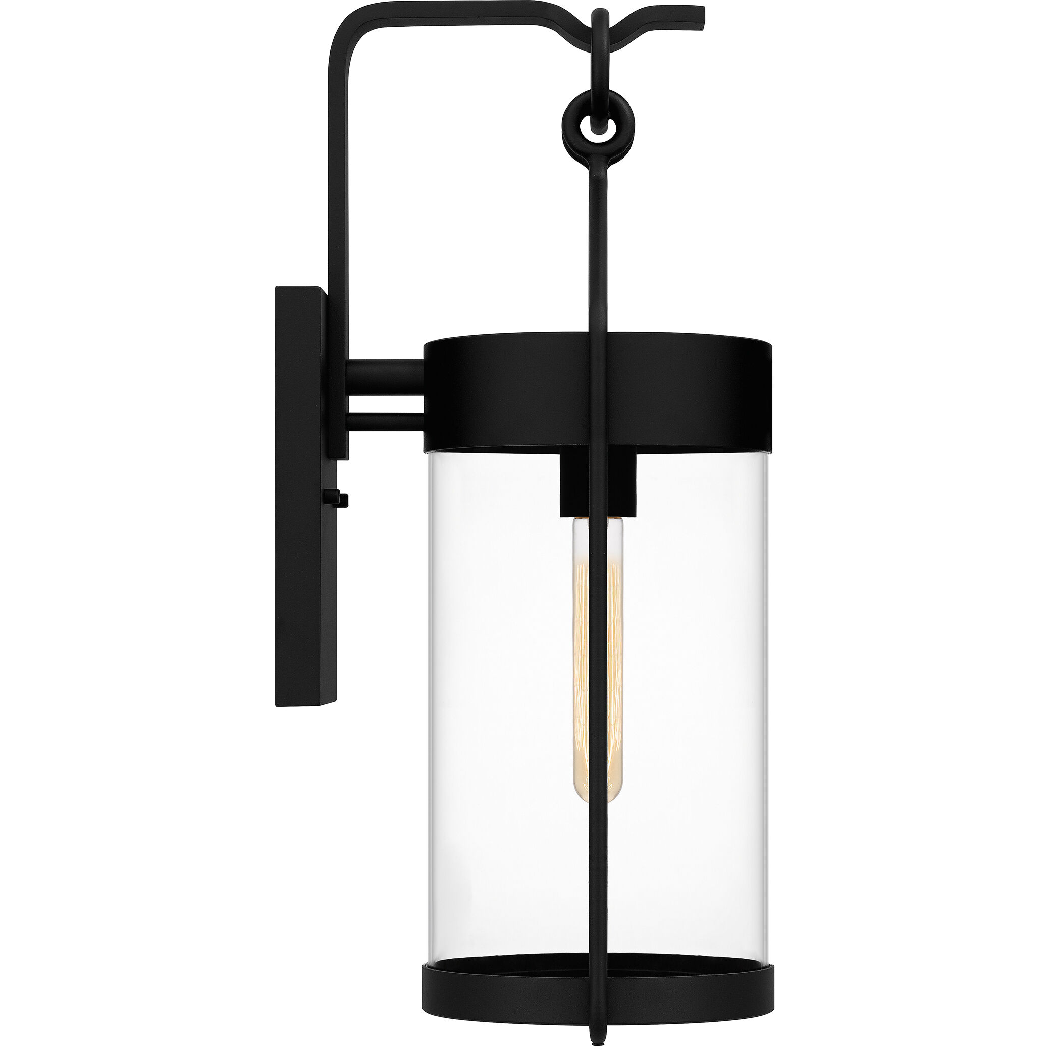 Corbin 1 Light 23 inch Earth Black Outdoor Wall Lantern