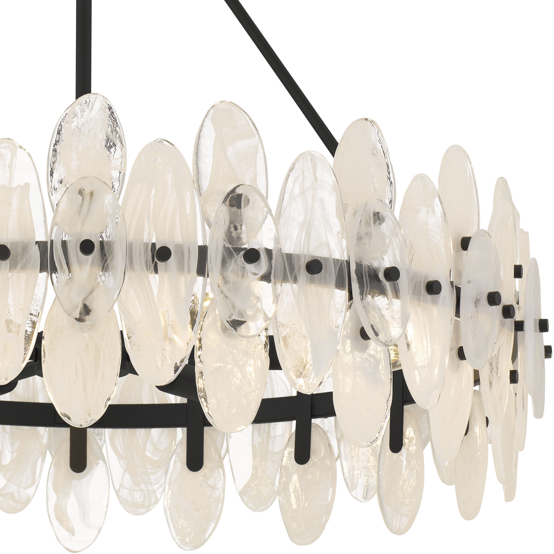 Abigail Pendant Ceiling Light in Matte Black