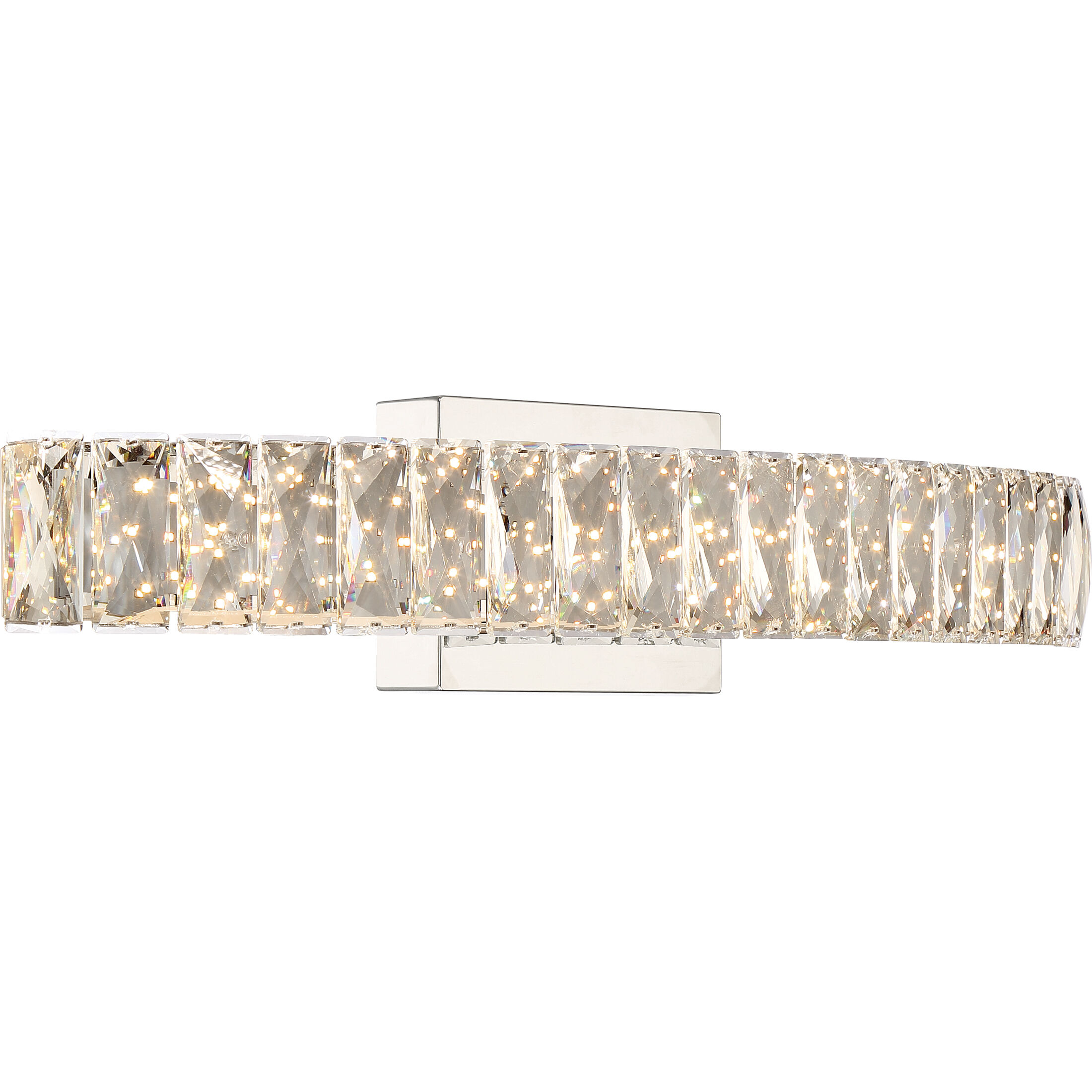 Gala LED 24 inch Polished Chrome Bath Light Wall Light