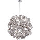 Ribbons 12 Light 31 inch Polished Chrome Foyer Pendant Ceiling Light