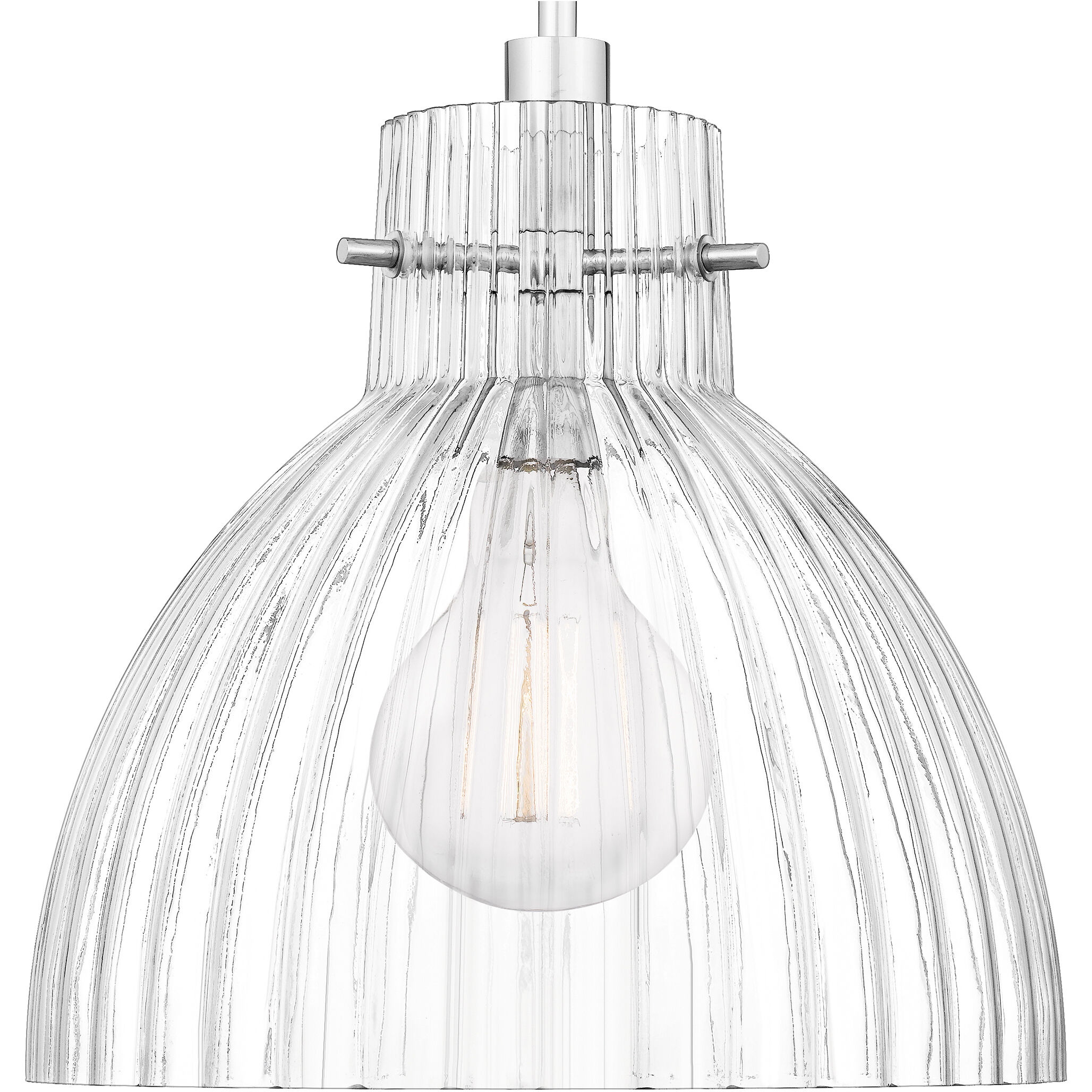 Vienna 1 Light 14 inch Polished Chrome Mini Pendant Ceiling Light, Small