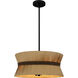 Delynn 4 Light 18 inch Western Bronze Pendant Ceiling Light, Large