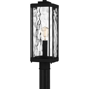 Balchier 1 Light 20 inch Matte Black Outdoor Post Lantern