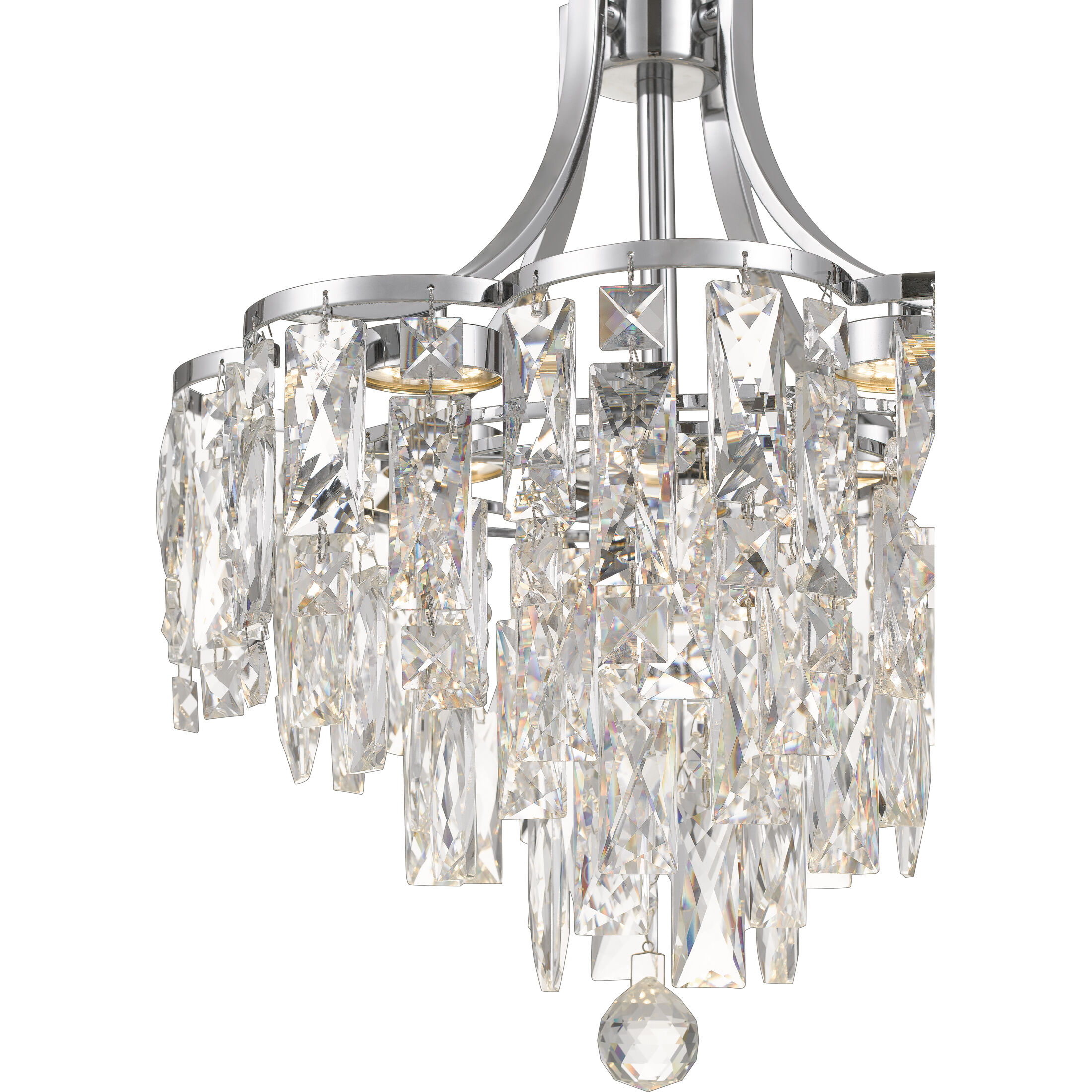 Bravado LED 16 inch Polished Chrome Pendant Ceiling Light