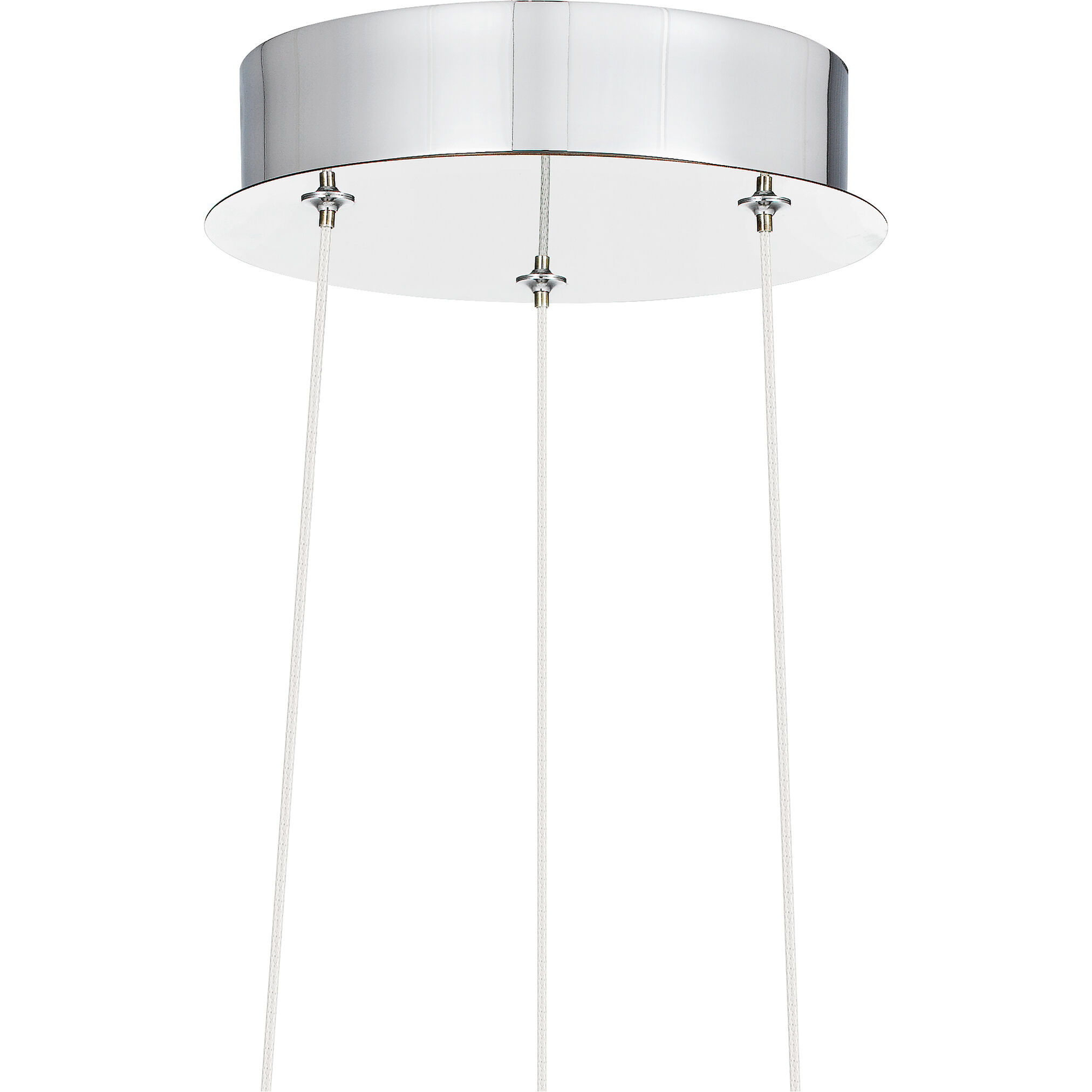 Rumi 19 inch Polished Chrome Pendant Ceiling Light