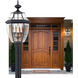 Newbury 1 Light 14 inch Medici Bronze Outdoor Wall Lantern