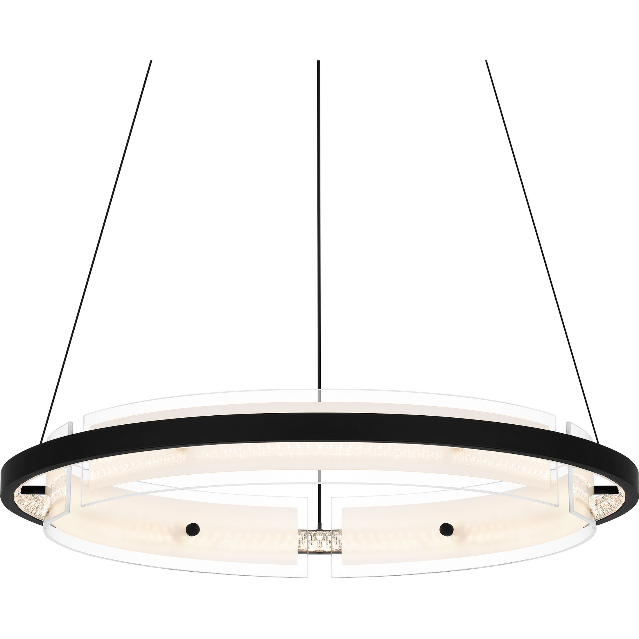 Malik 20 inch Matte Black Pendant Ceiling Light
