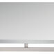 Reflections 32 X 24 inch Brushed Nickel Wall Mirror