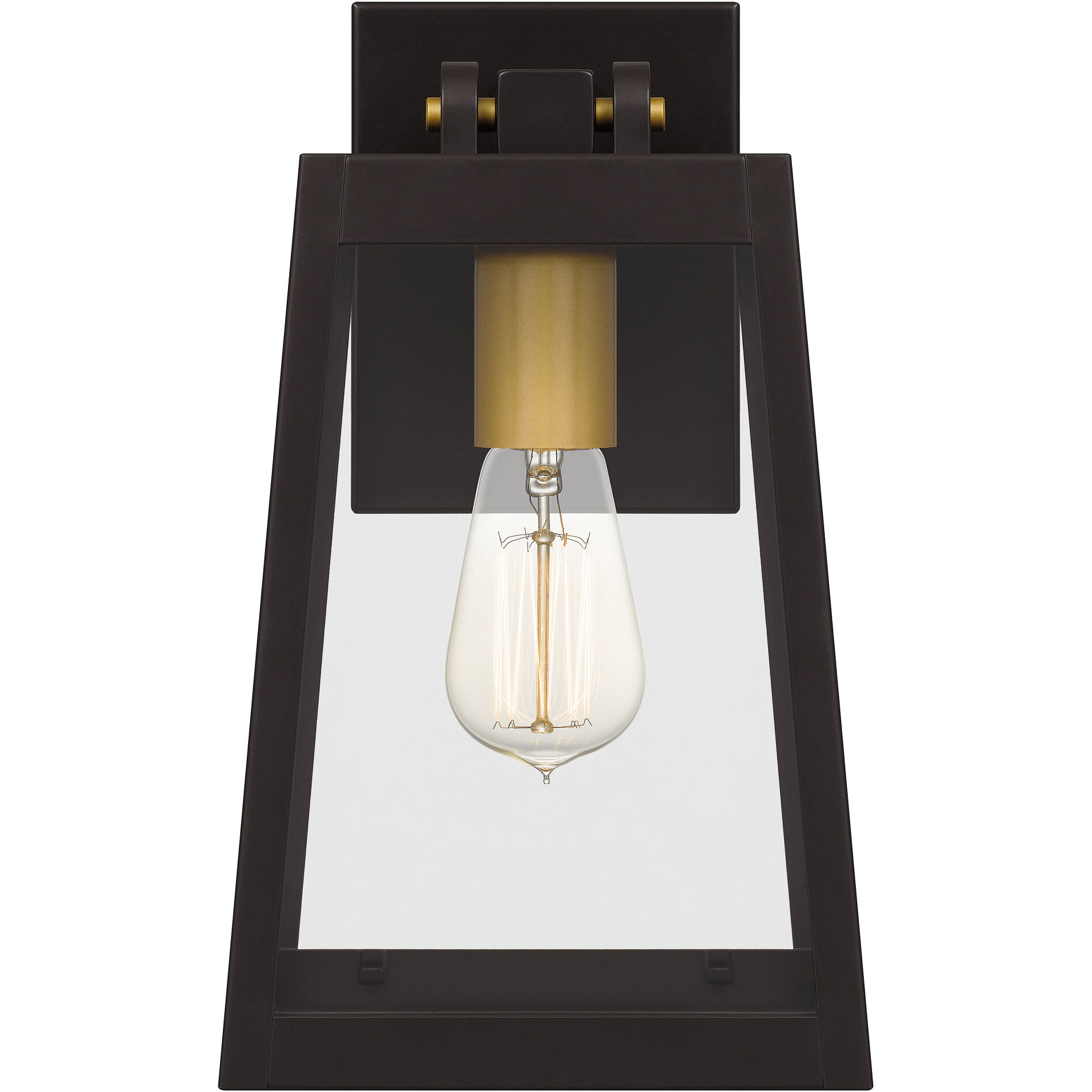 Amberly Grove 1 Light 12 inch Western Bronze Outdoor Wall Lantern