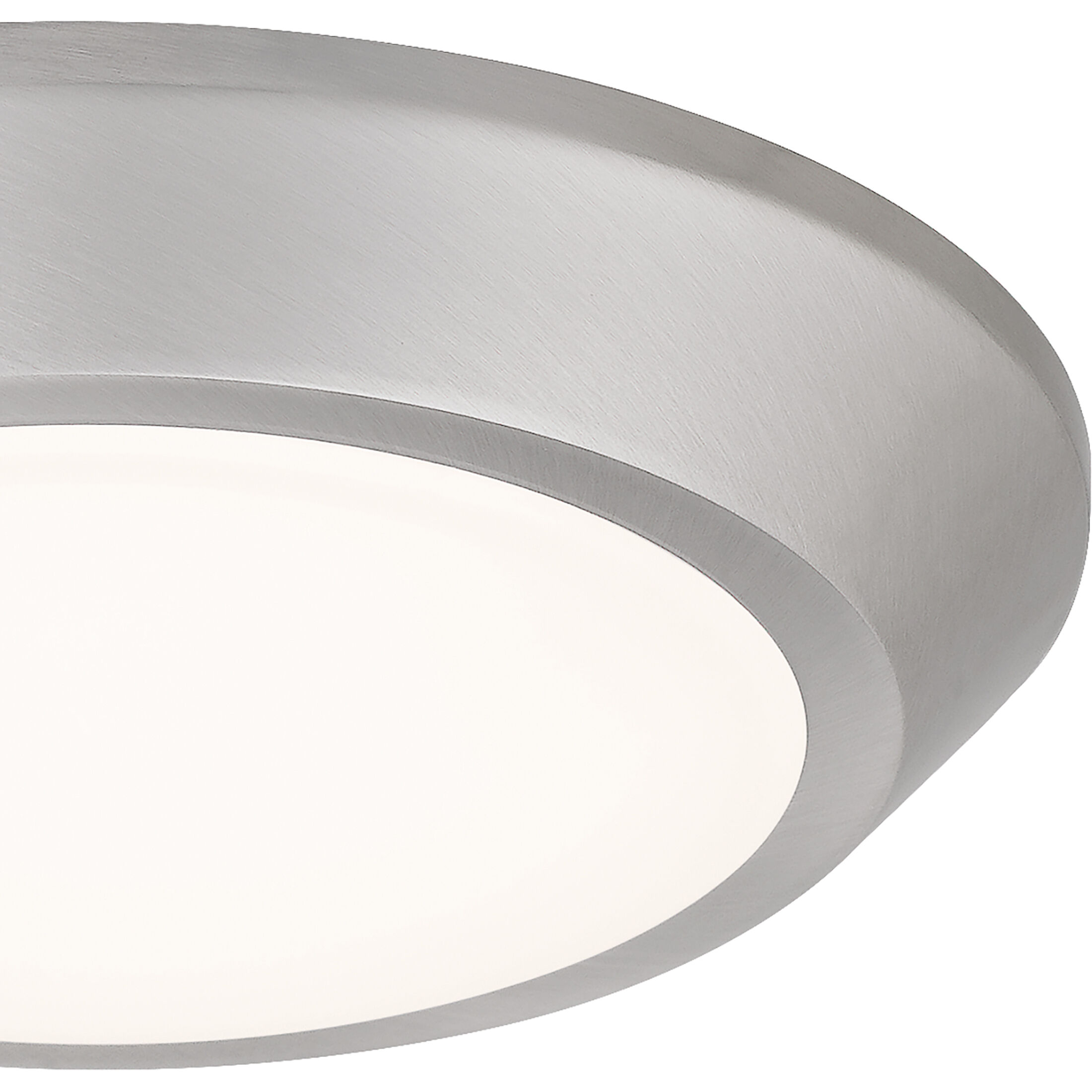 Verge LED 6 inch Brushed Nickel Flush Mount Ceiling Light