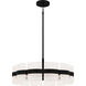 Sweeney 6 Light 30 inch Matte Black Pendant Ceiling Light