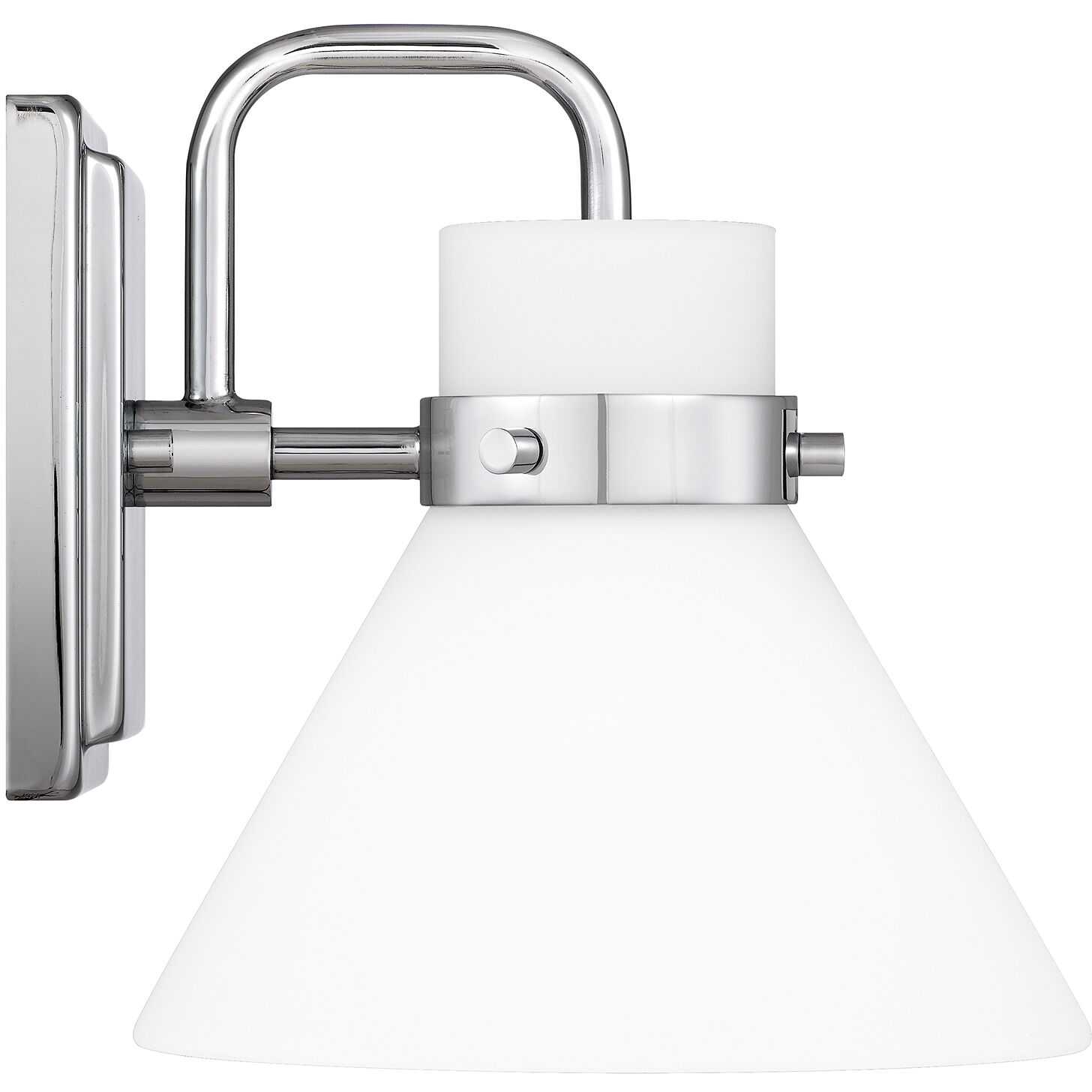 Regency 1 Light 7 inch Polished Chrome Wall Sconce Wall Light