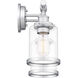 Dixie 2 Light 15 inch Polished Chrome Bath Light Wall Light