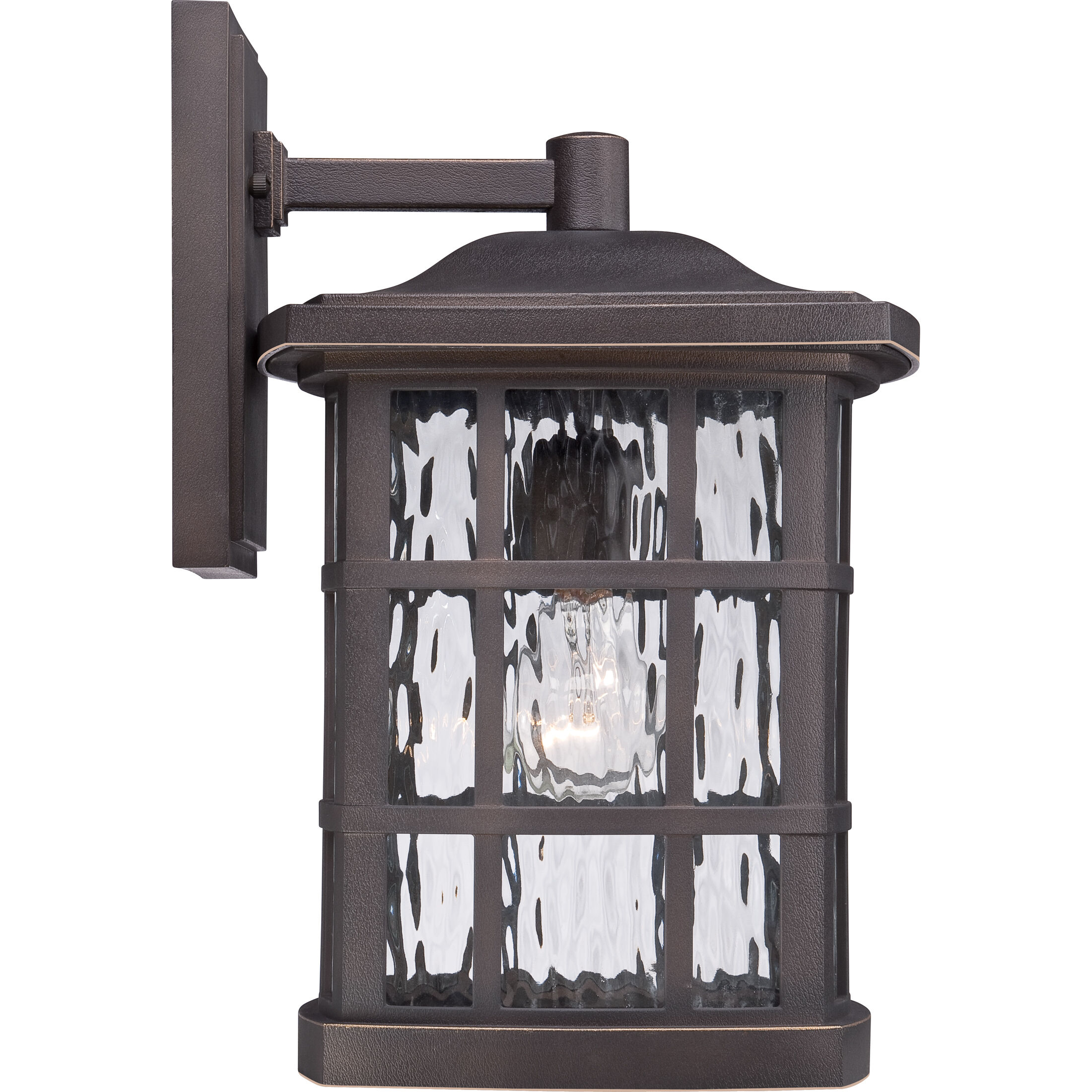 Stonington 1 Light 16 inch Palladian Bronze Outdoor Wall Lantern