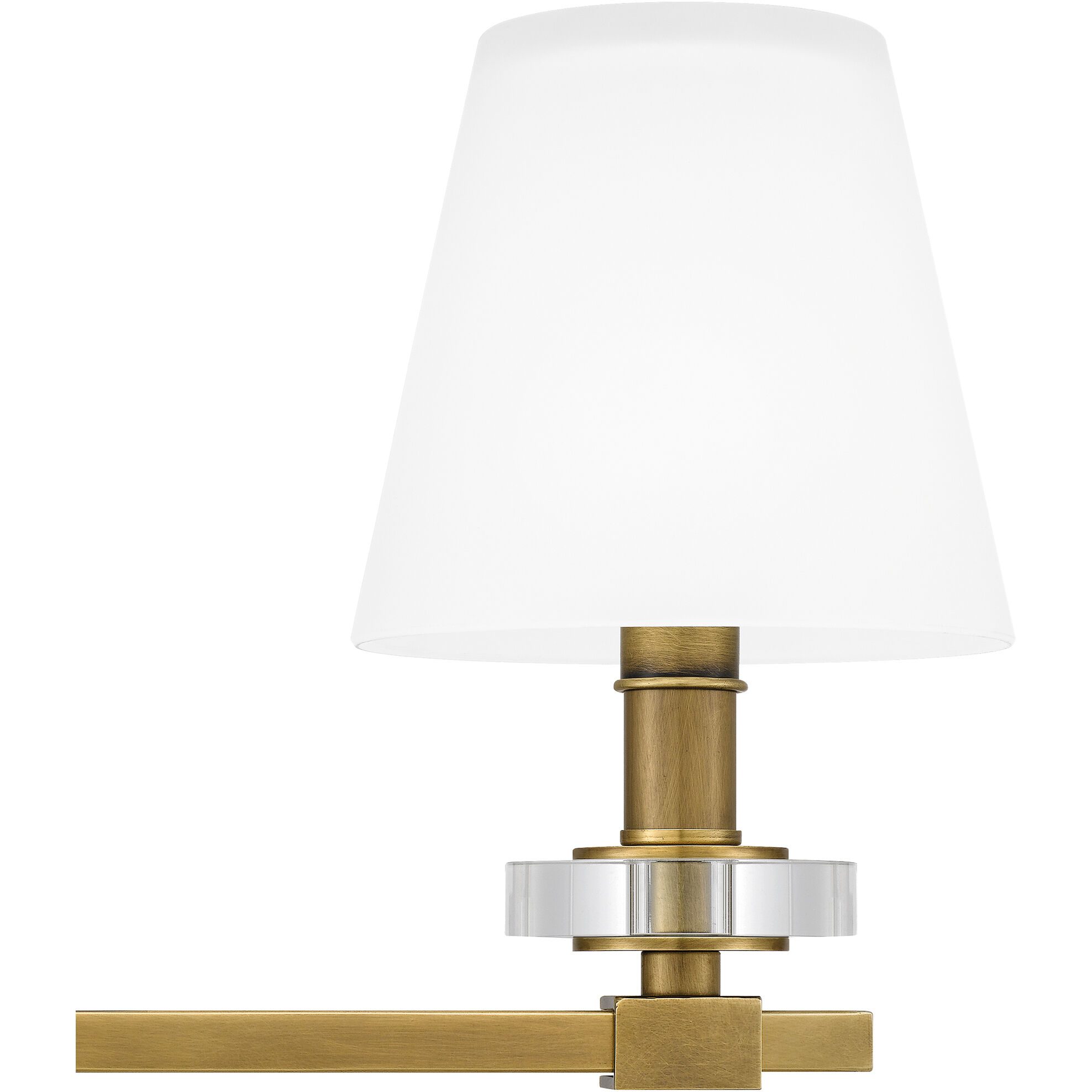 Kelsey Glen 3 Light 23 inch Weathered Brass Bath Light Wall Light