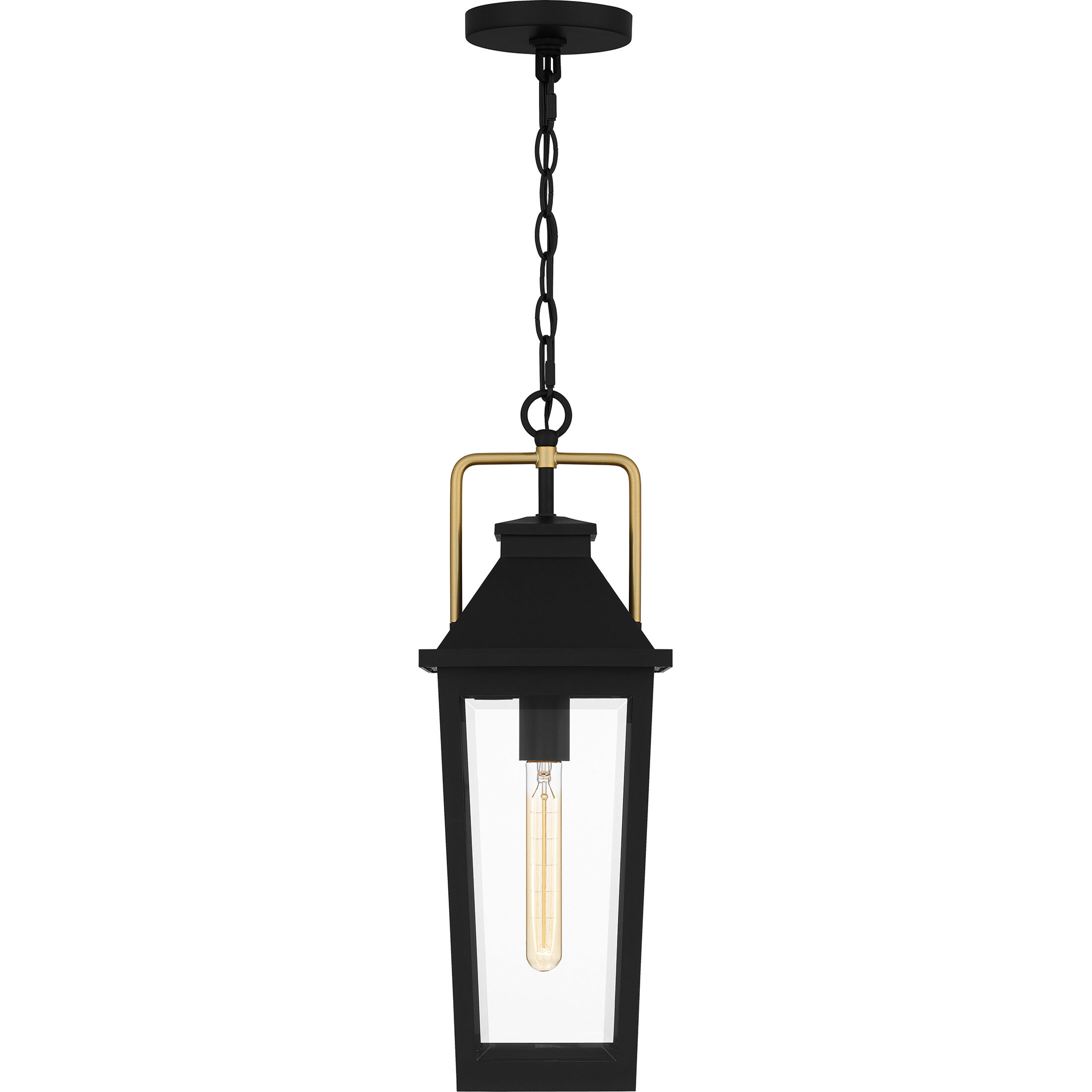 Buckley 1 Light 7.5 inch Matte Black Mini Pendant Ceiling Light, Small