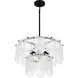 Cassidy 5 Light 23.5 inch Matte Black Pendant Ceiling Light, Large