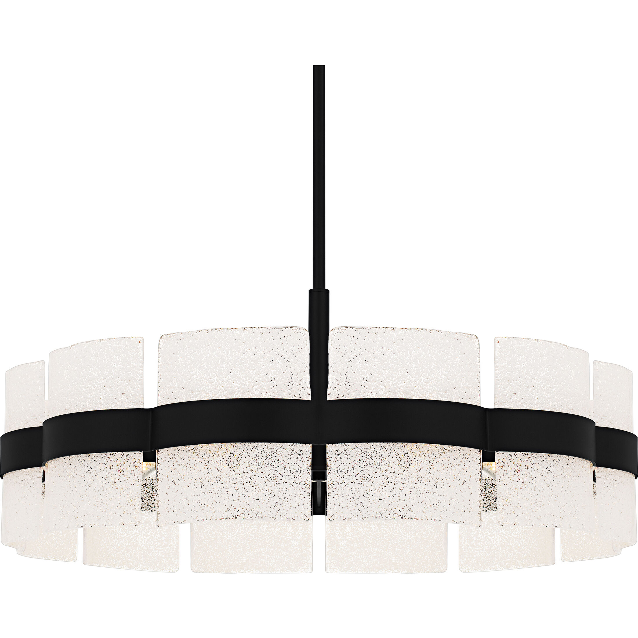 Sweeney 6 Light 30 inch Matte Black Pendant Ceiling Light