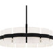 Sweeney 6 Light 30 inch Matte Black Pendant Ceiling Light