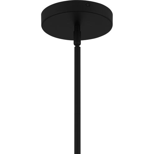 Keagan 1 Light 14 inch Matte Black Pendant Ceiling Light
