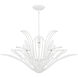 Tallulah 9 Light 32 inch Sand White Chandelier Ceiling Light