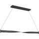 Porter LED 50 inch Old Black Finish Island Light Ceiling Light
