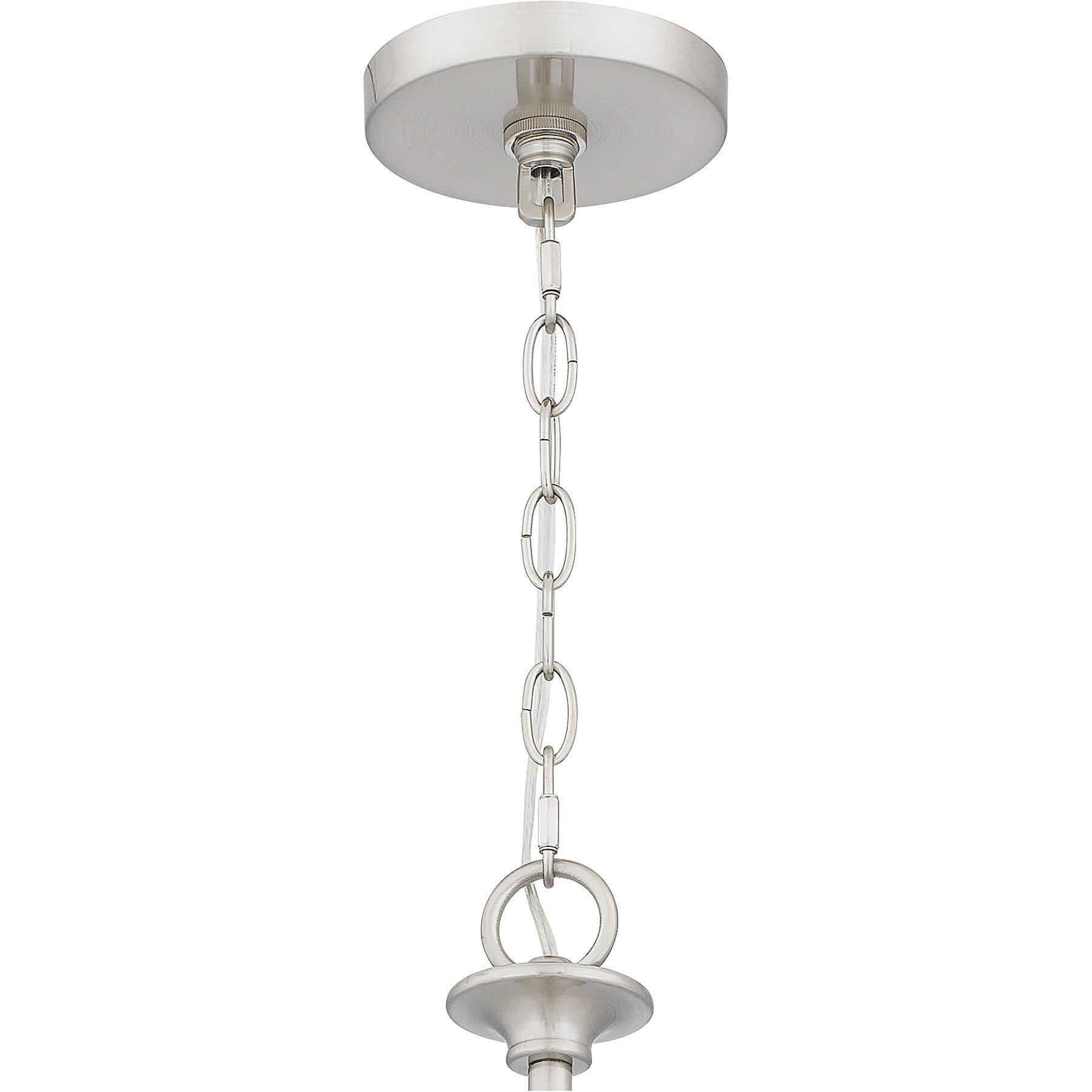 Prescott 8 Light 32 inch Brushed Nickel Chandelier Ceiling Light